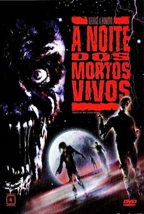 Capa do Filme A Noite dos Mortos-Vivos (1990) – pôster oficial