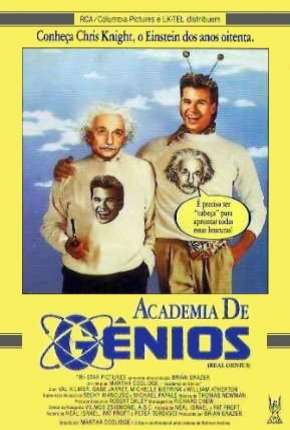 Capa do Filme Academia de Gênios (1985) – pôster oficial