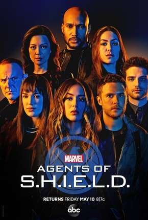 Capa do Série Agentes da S.H.I.E.L.D. 6ª Temporada (2019) – pôster oficial