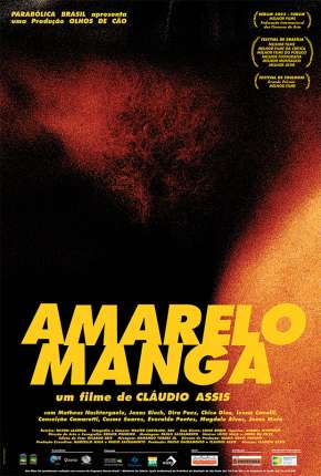 Capa do Filme Amarelo Manga (2003) – pôster oficial