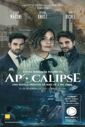 Capa do Série Apocalipse - Novela da Record (2017) – pôster oficial