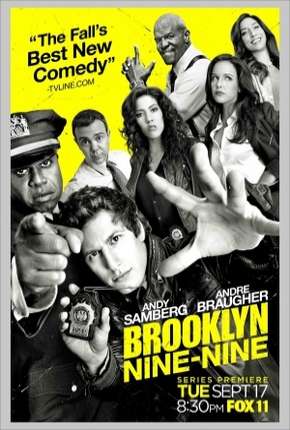 Capa do Série Brooklyn Nine-Nine - Lei e Desordem 1ª Temporada (2013) – pôster oficial