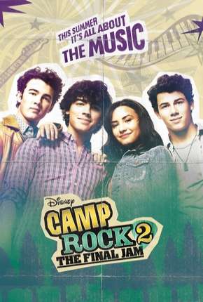 Capa do Filme Camp Rock 2 - The Final Jam (2010) – pôster oficial