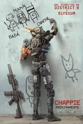 Capa do Filme Chappie (2015) – pôster oficial