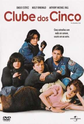 Capa do Filme Clube dos Cinco (1985) – pôster oficial