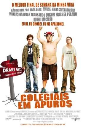Capa do Filme Colegiais em Apuros (2008) – pôster oficial