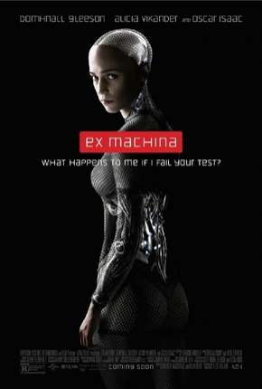Capa do Filme Ex Machina - Instinto Artificial (2015) – pôster oficial