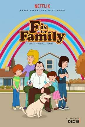 Capa do Desenho F Is for Family (2016) – pôster oficial