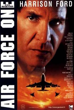Capa do Filme Força Aérea Um (1997) – pôster oficial