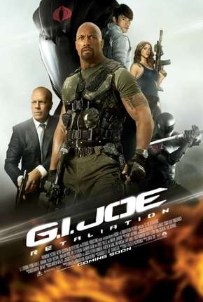 Capa do Filme G.I. Joe Retaliação - Versão Estendida (2013) – pôster oficial
