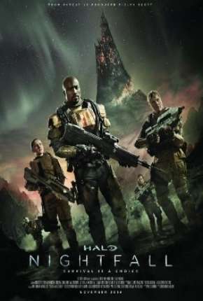 Capa do Série Halo - Nightfall 1ª Temporada (2014) – pôster oficial