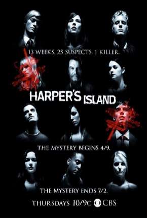 Capa do Série Harpers Island - O Mistério da Ilha 1ª Temporada (2009) – pôster oficial
