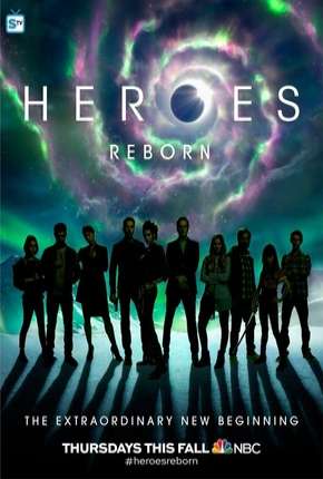 Capa do Série Heroes Reborn (2015) – pôster oficial