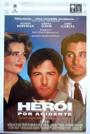 Capa do Filme Herói por Acidente (1992) – pôster oficial