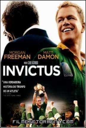 Capa do Filme Invictus (2009) – pôster oficial