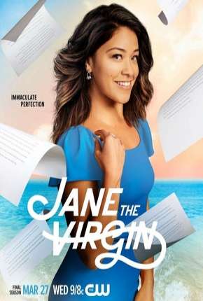 Capa do Série Jane the Virgin - Jane a Virgem 5ª Temporada Legendada (2019) – pôster oficial