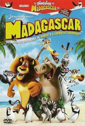 Capa do Filme Madagascar (2005) – pôster oficial