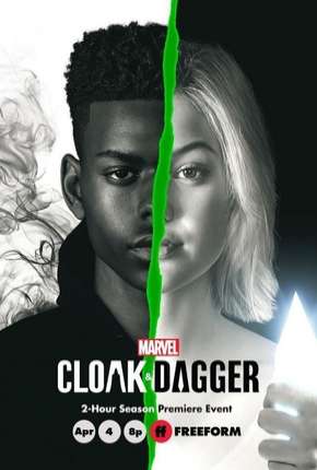 Capa do Série Manto e Adaga - Cloak e Dagger  2ª Temporada Legendada (2019) – pôster oficial