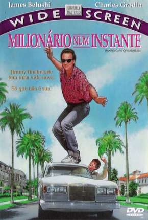 Capa do Filme Milionário num Instante (1990) – pôster oficial