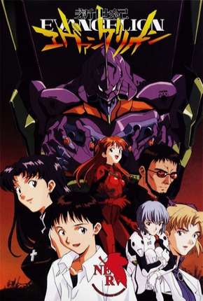 Capa do Desenho Neon Genesis Evangelion - Legendado (1995) – pôster oficial