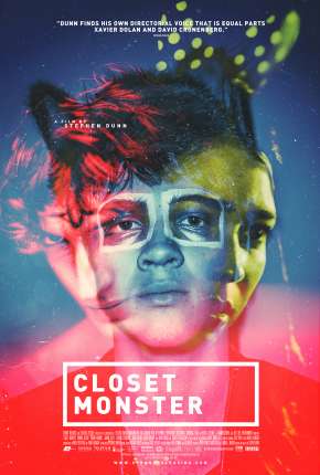 Capa do Filme O Monstro no Armário - Closet Monster (2016) – pôster oficial