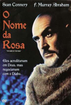 Capa do Filme O Nome da Rosa (1986) – pôster oficial