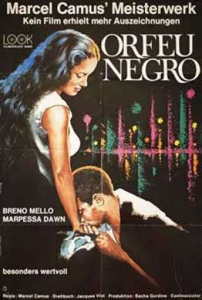 Capa do Filme Orfeu do Carnaval - Orfeu Negro (1959) – pôster oficial
