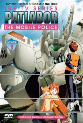 Capa do Desenho Patlabor (1989) – pôster oficial