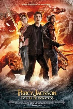 Capa do Filme Percy Jackson e o Mar de Monstros (2013) – pôster oficial