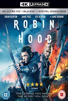 Capa do Filme Robin Hood - A Origem 4K (2019) – pôster oficial