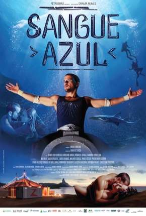Capa do Filme Sangue Azul (2015) – pôster oficial