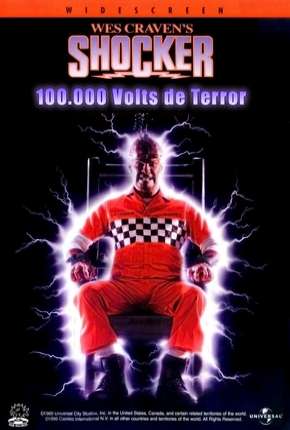 Capa do Filme Shocker - 100.000 Volts de Terror (1989) – pôster oficial