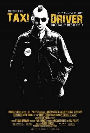 Capa do Filme Taxi Driver - Motorista de Táxi (1976) – pôster oficial
