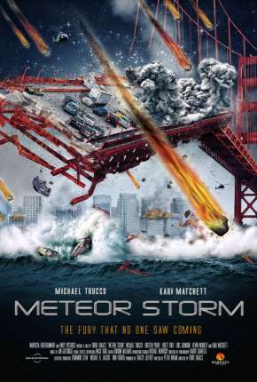 Capa do Filme Tempestade de Meteoros (2010) – pôster oficial