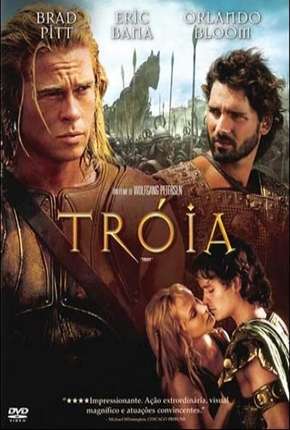Capa do Filme Tróia - Versão Estendida (2004) – pôster oficial