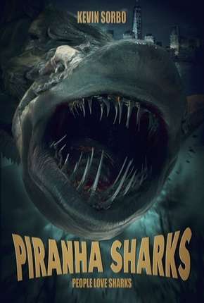 Capa do Filme Tubarão-Piranha (2019) – pôster oficial