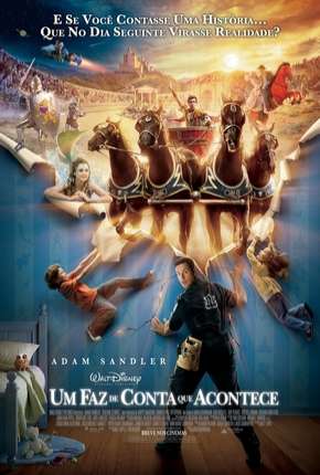 Capa do Filme Um Faz De Conta Que Acontece - Bedtime Stories (2008) – pôster oficial