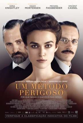 Capa do Filme Um Método Perigoso (2011) – pôster oficial