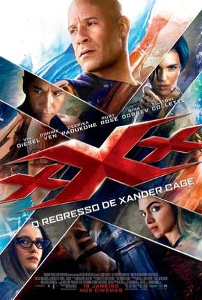 Capa do Filme xXx - Reativado (2017) – pôster oficial