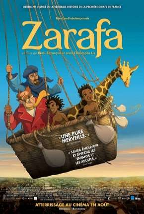 Capa do Filme Zarafa (2012) – pôster oficial