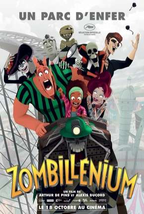 Capa do Filme Zumbilênio - O Parque dos Monstros (2019) – pôster oficial