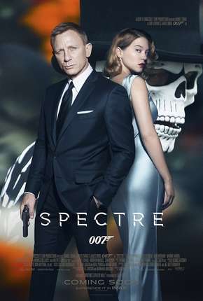 Capa do Filme 007 Contra Spectre BD-R (2015) – pôster oficial