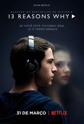 Capa do Série 13 Reasons Why - 1ª Temporada - Completa (2017) – pôster oficial