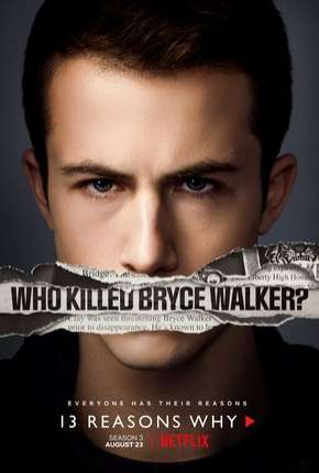 Capa do Série 13 Reasons Why (Os Treze Porquês) - 3ª Temporada (2017) – pôster oficial