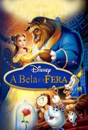 Capa do Filme A Bela e a Fera - Versão Estendida (Animação) (1991) – pôster oficial