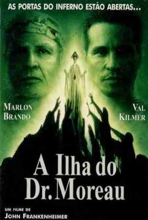 Capa do Filme A Ilha do Dr. Moreau (1996) – pôster oficial