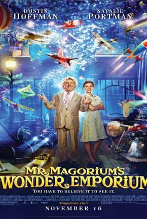 Capa do Filme A Loja Mágica de Brinquedos - DVD-R (2007) – pôster oficial