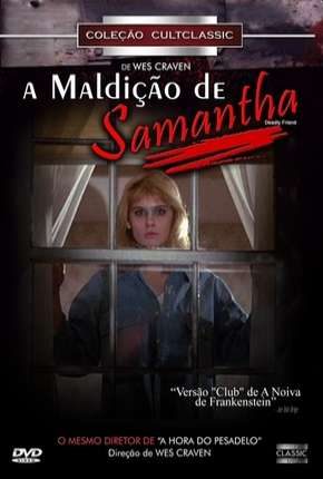 Capa do Filme A Maldição de Samantha (1986) – pôster oficial