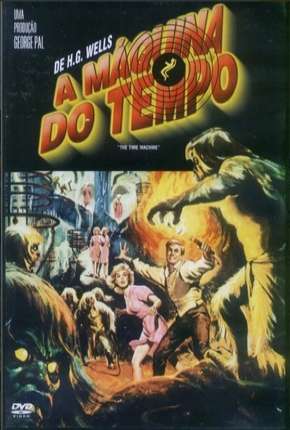 Capa do Filme A Máquina do Tempo 1960 (1960) – pôster oficial