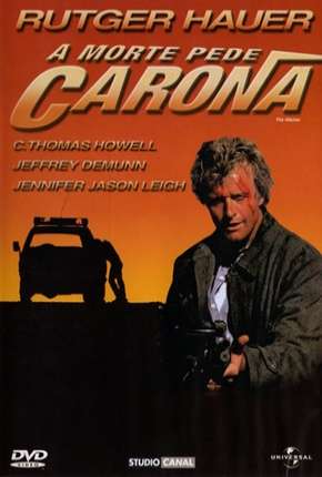 Capa do Filme A Morte Pede Carona - The Hitcher (1986) – pôster oficial